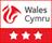 3 Visit Wales Stars Camping Park