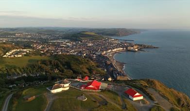 Spectacular views from constitution Hill