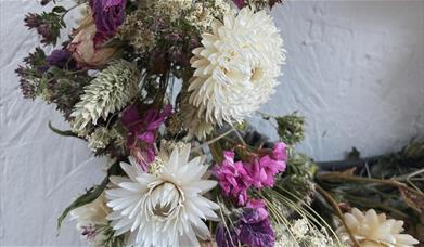 Dried Flower Wreath Workshop at Kerry Vale Vineyard