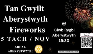 Fireworks Display by Ardal Aberystwyth Rotary Club