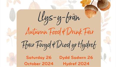 Autumn Food & Drink Fair | Llys-y-Frân Lake & Visitor Centre