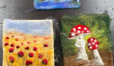 Needle Felting Workshop at Kerry Vale