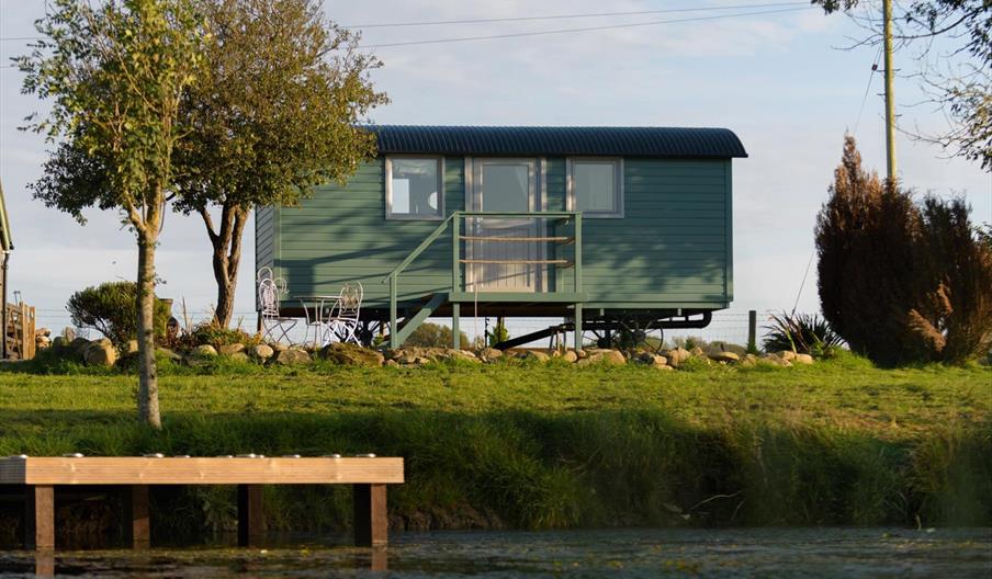 Brook Cottage Shepherd Huts - Angharad www.luxuryglampingwales.co.uk