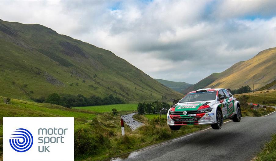 JDS Machinery Rali Ceredigion, recipient of Motorsport UK Environmental Sustainability Award.