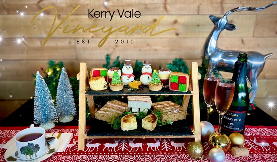 Festive Afternoon Tea a Kerry Vale Vineyard