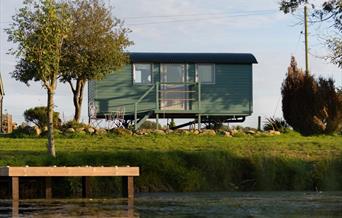 Brook Cottage Shepherd Huts - Angharad www.luxuryglampingwales.co.uk