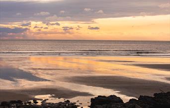 Porthcawl - Sker Beach and Pink Bay