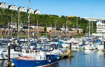 Penarth Marina is situated within the sheltered waters of Cardiff Bay and built around the basins of the historic Penarth Docks.