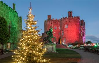 Christmas Illuminations at Powis Castle