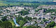 Caption: The ancient town of Brecon,  the setting for the first Brecon Choir Festival.