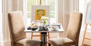 Dining Room, Plas Llangoedmor, Plas Estate