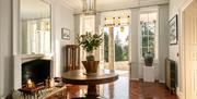 Entrance Hall, Plas Llangoedmor, Plas Estate