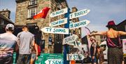 Sesiwn Fawr Dolgellau signposted