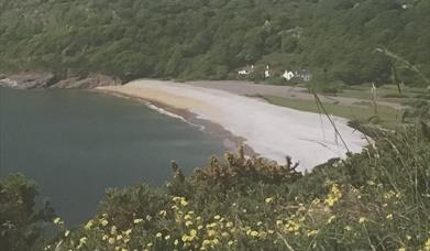 Pwlldu Bay Beach